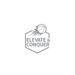 Elevate & Conquer Basketball Car Window Sticker | Motivational Sports Vinyl Decal