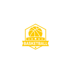 Basketball Badge Car Window Sticker | Premium Sports Vinyl Decal for Cars & Laptops