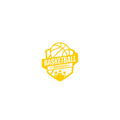 Basketball Tournament Badge Car Window Sticker | Sports Vinyl Decal for Cars & Laptops