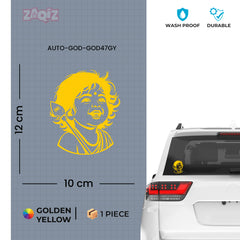 Baby Lord Murugan Premium Vinyl Wall Sticker for Spiritual Home Decor