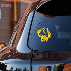 Lion Head Car Sticker – Fierce Lion Profile Vinyl Decal for Cars & Bikes | Waterproof Animal Graphic Sticker