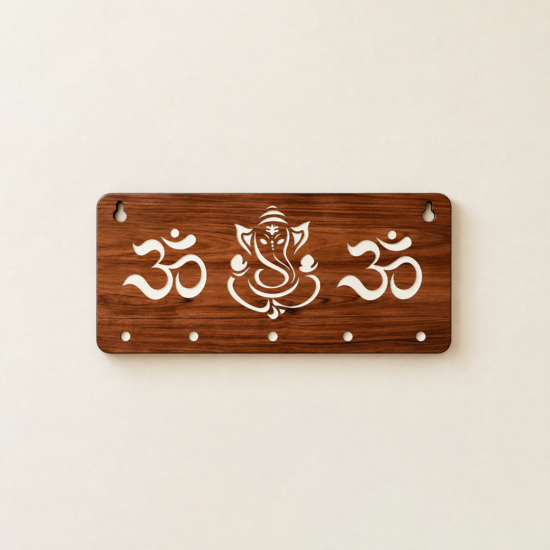 Ganesh wall key holder for home