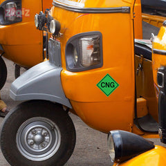 CNG On Board – Safety Marking Sticker