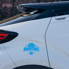 Basketball Badge Car Window Sticker | Premium Sports Vinyl Decal for Cars & Laptops (Copy)