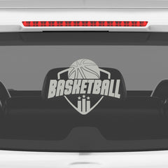 Basketball Badge Car Window Sticker | Premium Sports Vinyl Decal for Cars & Laptops (Copy)