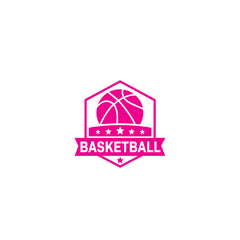 Basketball Badge Car Window Sticker | Premium Sports Vinyl Decal for Cars & Laptops