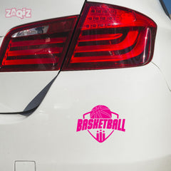 Basketball Badge Car Window Sticker | Premium Sports Vinyl Decal for Cars & Laptops (Copy)