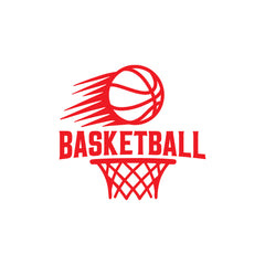 Fast Break Basketball Car Window Sticker | Sports Vinyl Decal for Cars & Laptops