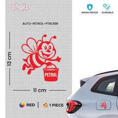 Zaqiz Petrol Cap Mark Sticker – Prevents Wrong Fuel Filling
