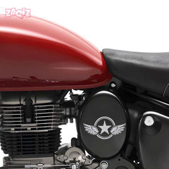 Zaqiz Stickers – Bold Star with Wings Vehicle Stickers