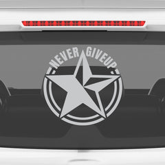 Zaqiz Stickers – Custom Winged Star Garage Stickers