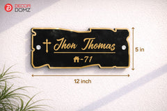 Premium Acrylic Name Plate Design