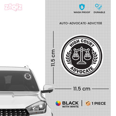 Elegant Advocate Tag for Car Safety