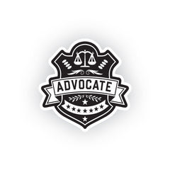 Bold Advocate Sign for Vehicle Use