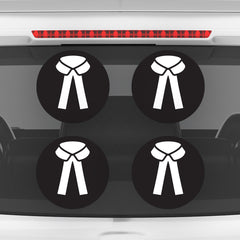 Zaqiz Stickers Advocate Stickers – Elegant Emblem for Cars and Bikes