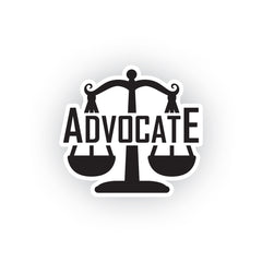 Legal Advocate Sign for Vehicle Windows