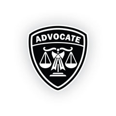Justice Advocate Sign for Cars