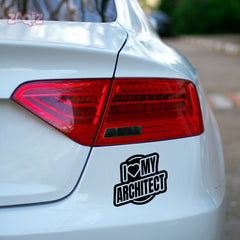 Architect Life Sticker for Cars and Bikes