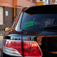 Durable Architect Design Decal for Vehicles