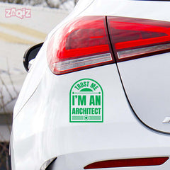 Proud Architect Sticker for Cars and Laptops