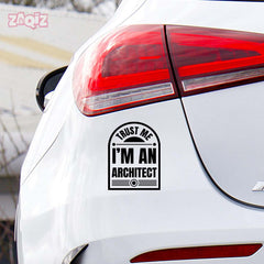 Proud Architect Sticker for Cars and Laptops