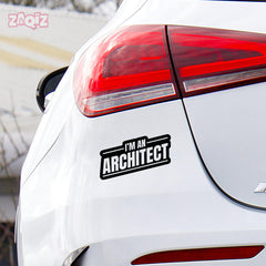 Durable Architect Design Decal for Vehicles