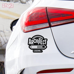 Architect Shield Sticker for Design Enthusiasts