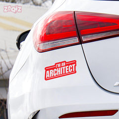 Durable Architect Design Decal for Vehicles