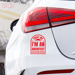 Proud Architect Sticker for Cars and Laptops