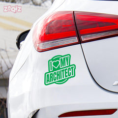 Architect Life Sticker for Cars and Bikes