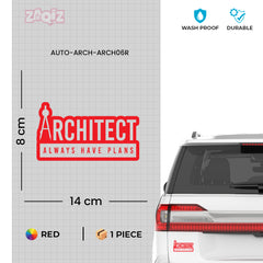 Modern Architect Emblem for Visionaries