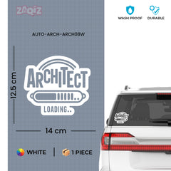 Architect Shield Sticker for Design Enthusiasts