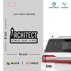 Modern Architect Emblem for Visionaries