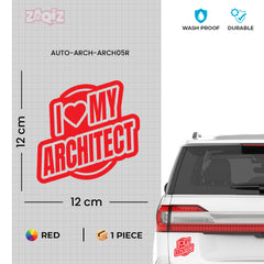 Architect Life Sticker for Cars and Bikes