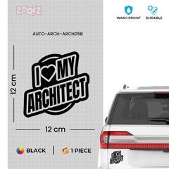 Architect Life Sticker for Cars and Bikes