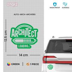 Architect Shield Sticker for Design Enthusiasts