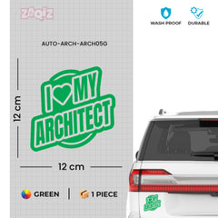 Architect Life Sticker for Cars and Bikes
