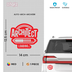 Architect Shield Sticker for Design Enthusiasts