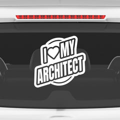 Architect Life Sticker for Cars and Bikes