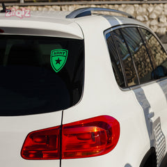 Bold Army Shield Sticker for Vehicles