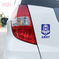 Proud Army Service Vehicle Tag for Drivers