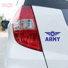 Proud Army Officer on Board Sticker