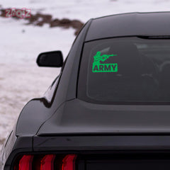 Support Army Heroes Sticker for Cars