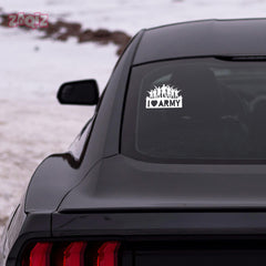 Army Life Emblem Sticker for SUVs