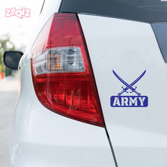 Army Duty Sticker for Safe Roads