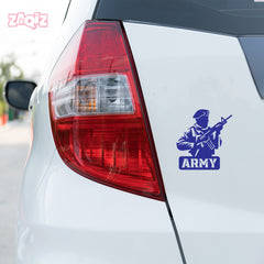 Bold Design Army Shield Sticker for Cars
