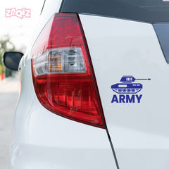 Road Awareness Army Shield Car Decal