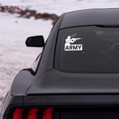 Support Army Heroes Sticker for Cars
