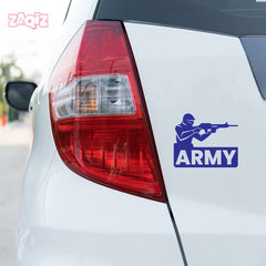 Support Army Heroes Sticker for Cars