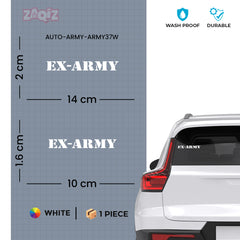 Ex-Army Edition: Stickers with a Story